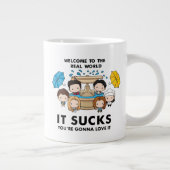 FRIENDS™ | Welkom in de echte wereld Chibi Grote Koffiekop (Rechts)