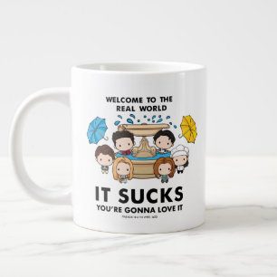 FRIENDS™ Welkom in de echte wereld Chibi Grote Koffiekop