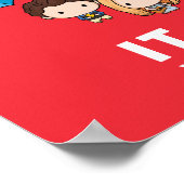 FRIENDS™ | Welkom in de echte wereld Chibi Poster (Hoek)