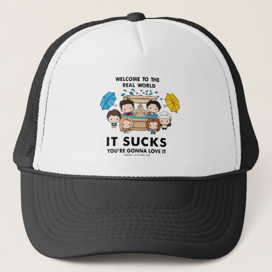 FRIENDS™ | Welkom in de echte wereld Chibi Trucker Pet (Voorkant)