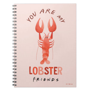 FRIENDS™   You Are My Lobster Watercolor Grafisch Notitieboek