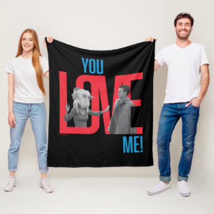 FRIENDS™   You Love Me Citaat Fleece Deken