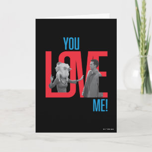 FRIENDS™ You Love Me Citaat Kaart