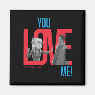 FRIENDS™ You Love Me Citaat Magneet