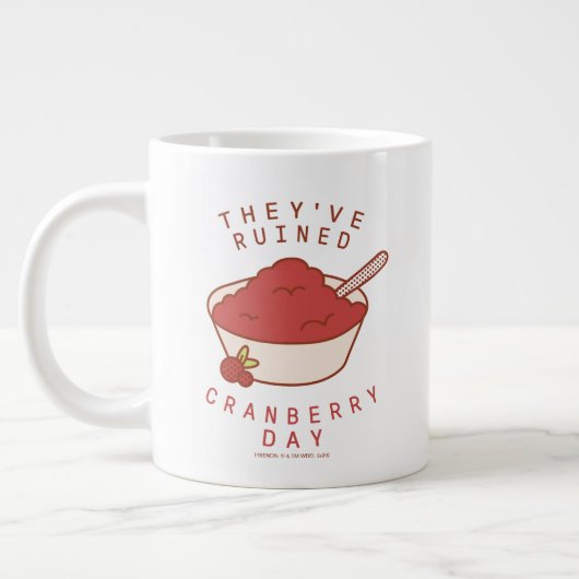 FRIENDS™ | Ze hebben Cranberry Day verwoest Grote Koffiekop (Links)