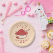 FRIENDS™ | Ze hebben Cranberry Day verwoest Papieren Bordje (Feest)