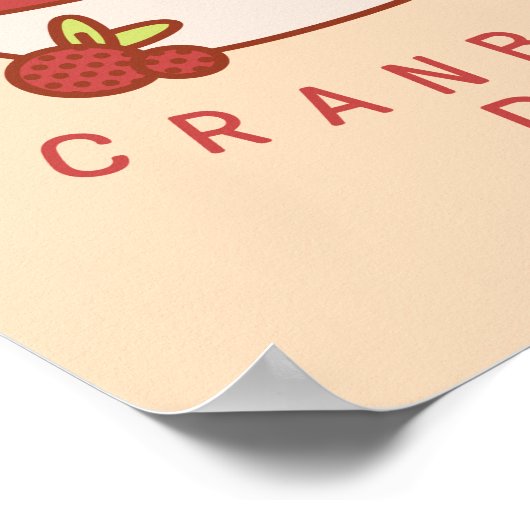 FRIENDS™ | Ze hebben Cranberry Day verwoest Poster (Hoek)