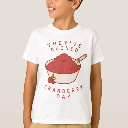 FRIENDS™ | Ze hebben Cranberry Day verwoest T-shirt (Voorkant)