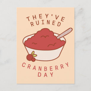 FRIENDS™   Ze hebben Cranberry Day verwoest Uitnodiging Briefkaart