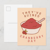 FRIENDS™ | Ze hebben de dag van de veenbes verpest Uitnodiging Briefkaart (Voorkant / Achterkant)