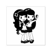 Friends Zelfinktende Stempel (Design)