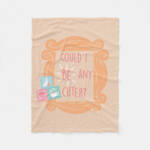 FRIENDS™   Zou ik nog leuker kunnen zijn? Fleece Deken