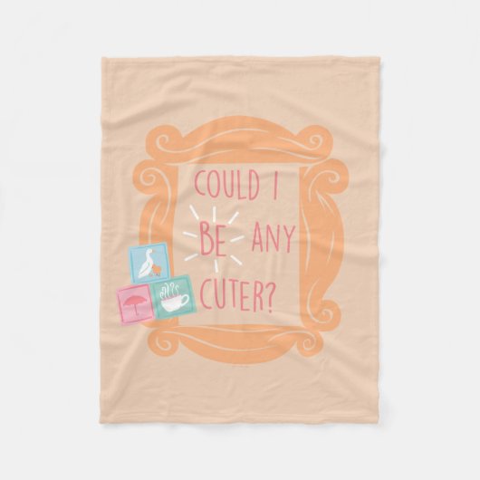 FRIENDS™ | Zou ik nog leuker kunnen zijn? Fleece Deken (Voorkant)