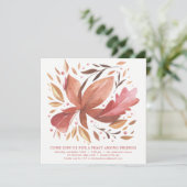 FRIENDSGIVER DINNER INVITE | JOYFUL FOLIAGE KAART (Staand voorkant)