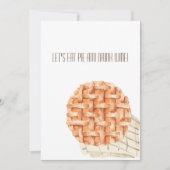 Friendsgiving and Thanksgiving Invitation Card Save The Date (Voorkant)