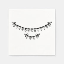 Friendsgiving Banner Font Design Servetten