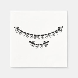 Friendsgiving Banner Font Design Servetten