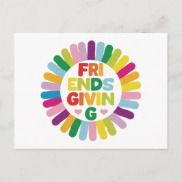 Friendsgiving Briefkaart
