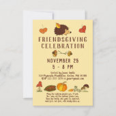 Friendsgiving Celebratie met Bijbelverse Kaart (Voorkant)