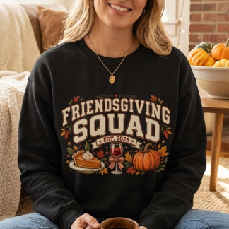 Friendsgiving-club Vintage Thanksgiving-herfst  Trui