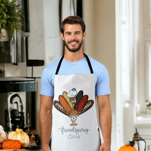 Friendsgiving Cook Turkije Boxers Grappig Schort