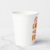 Friendsgiving Dinner Gobble Til You Wobble Papieren Bekers (Rechts)