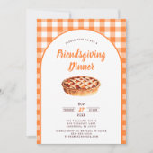 Friendsgiving Dinner Invitation Kaart (Voorkant)