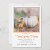 Friendsgiving Dinner Kaart (Voorkant)