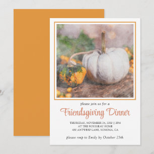 Friendsgiving Dinner Kaart