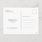 Friendsgiving Dinner Party Feestdagenkaart (Achterkant)