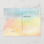 Friendsgiving Dinner Uitnodiging Briefkaart (Achterkant)