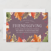 Friendsgiving Feast Thanksgiving Kaart (Voorkant)