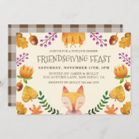 Friendsgiving Feast Thanksgiving Party