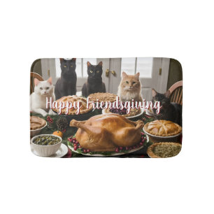 Friendsgiving Feest Badmat