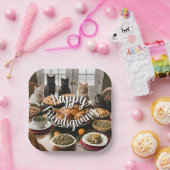 Friendsgiving Feest Papieren Bordje (Feest)