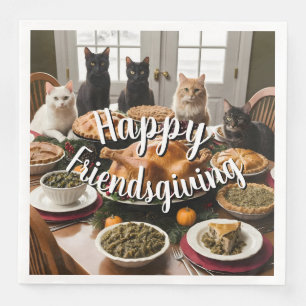 Friendsgiving Feest Servet