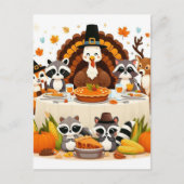 Friendsgiving Feestdagenkaart (Voorkant)