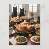 Friendsgiving Festijn Briefkaart (Voorkant)