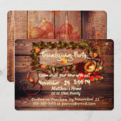 Friendsgiving (Friends Thanksgiving) Aangepast Kaart (Voorkant / Achterkant)