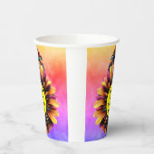 Friendsgiving Funky Thanksgiving Papieren Bekers (Links)