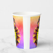 Friendsgiving Funky Thanksgiving Papieren Bekers (Rechts)