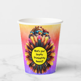 Friendsgiving Funky Thanksgiving Papieren Bekers