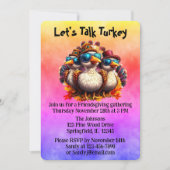 Friendsgiving Funky Thanksgiving Poem Kaart (Voorkant)