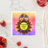 Friendsgiving Funky Thanksgiving Servet (Insitu)