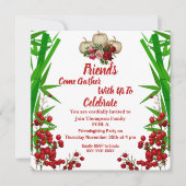 Friendsgiving Herfst Autumn Pumpkins Roos Berry St Kaart (Voorkant)