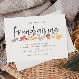 Friendsgiving Herfst Foliage Thanksgiving