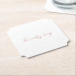 Friendsgiving Herfst Kaneel Tekst Thanksgiving Kartonnen Onderzetters<br><div class="desc">Friendsgiving Thanksgiving Onderzetter. Witte achtergrond. Kaneel tekst.</div>