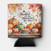 Friendsgiving herfst thema blikjeskoeler (Voorkant)