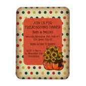 FRIENDSGIVING INVITATIE MAGNEET (Verticaal)