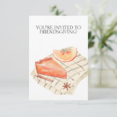 Friendsgiving Invitation for Thanksgiving Save The Date (Staand voorkant)